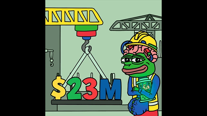 初のレイヤー2ミームコインで注目を集めるPepe Unchainedが2400万ドル調達間近