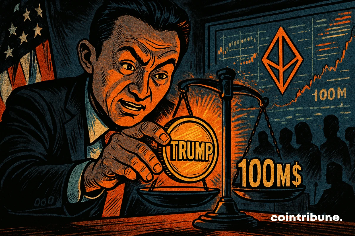 Crypto : Justin Sun injecte 100M$ dans TRUMP