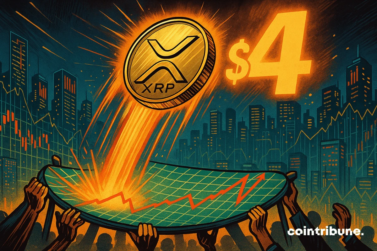 La crypto XRP rebondit et relance l’espoir d’un retour à 4 dollars