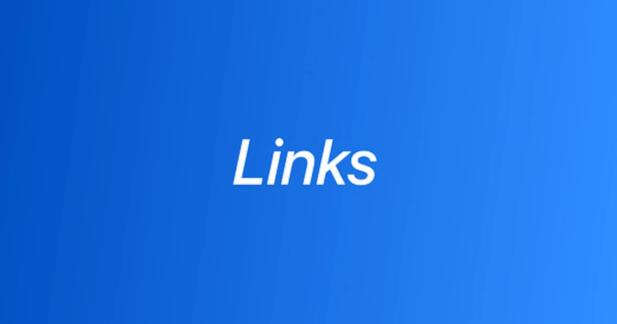 Links関連サービス停止についてのお知らせ