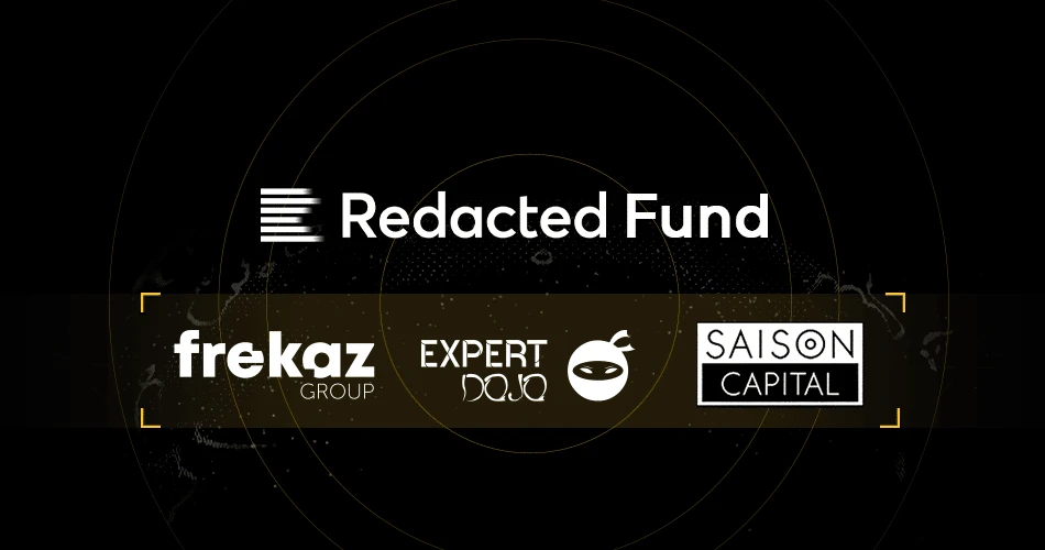 Redacted lance un fonds crypto en partenariat avec Saison Capital, Expert Dojo et Frekaz Group